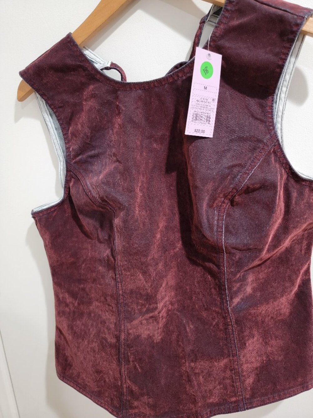 Women's Open Back Tank Top
